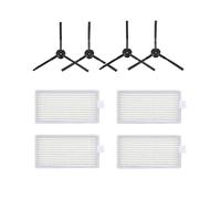 VFEBTSD Replacement Parts Compatible With V3 V3s V5 V5s Pro X5 V55 V50 Robotic Vacuum Cleaner, Hepa Filter Side Brush Accessories(B SET 8PCS)