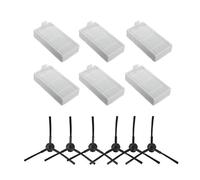 VFEBTSD Side Brush HEPA Filter Mop Cloth Compatible With GUTREND JOY 90 Pet 120 95 FUN 110 Robotic Vacuum Cleaner Spare Parts Accessories(Light Grey)
