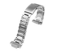 VFEBTSD Solid Fine Steel Watchband Compatible With Casio Watch Edifice Series EFB-680 Wristband Metal Strap Accessories 14mm Man's Bracelet(Silver)