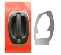 VFEBTSD Stainless Steel Door Handle Pro Plate -Burglary Compatible with Citroen Relay/Fiat Ducato/Peugeot Boxer 2006- Onwards