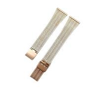 VFEBTSD Stainless Steel Strap Quick Release Men Women Universal Metal Replacement Bracelet Watch Band Accessories(Rose gold,22mm)