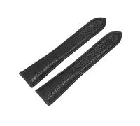 VFEBTSD Watch Band Compatible With Cartier SOLO Men Lady Deployant Clasp Leather Soft Waterproof Bracelet Belt 20mm 22mm 23mm(Black no buckle,23mm)
