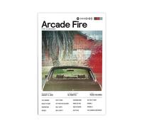 VFETGD Arcade Fire Poster, The Suburbs Album Canvas Poster Bedroom Decor Landscape Office Room Decor Gift 24x36inch(60x90cm)