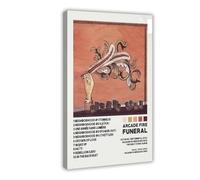 VFETGD Arcade Fire Posters Funeral Poster Canvas Poster Bedroom Decor Landscape Office Room Decor Gift 20x30inch(50x75cm)