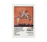 VFETGD Arcade Fire Posters Funeral Poster Canvas Poster Bedroom Decor Landscape Office Room Decor Gift 08x12inch(20x30cm)