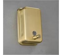 VFfotO 304 Stainless Steel Vertical Flat Soap Dispenser, Bathroom Wall Mounted Shower Gel Box, Bathroom Hand Sanitizer Box 1200ml (仿古色1200ml)