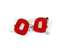 VFHERCD Signal Light Assemblies For Renega 2015 2016 2017 2018 2019 12V 3W 3D Optic Red Rear Bumper Reflectors Rear Fog Tail Lamps Backup Reverse Lights