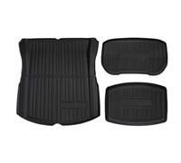 VFKJGNcgfb All-Weather Cargo Liner Sets Compatible for Tesla Model 3 2024/2018-2023 Front Trunk Mat Rear Well Liner Boot Carpet(M3 2024 Set 4kg)