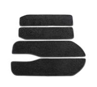 VFKJGNcgfb Car Floor Mats Foot Pads Compatible for Toyota ALPHARD Vellfire 30 Series Non-Slip Front Rear Door Pedal Carpets Protect Accessories
