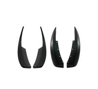 VFKJGNcgfb Car Front Rear Splash Guards XL Extended Style Compatible for Corvette C6 Base Models 2005-2013 4PCS Body Kit Glossy Black(Bright black)