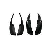 VFKJGNcgfb Car Front Rear Splash Guards XL Extended Style Compatible for Corvette C6 Base Models 2005-2013 4PCS Body Kit Glossy Black(Glossy Black)