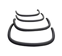 VFKJGNcgfb Car Front Rear Wheel Eyebrow Compatible for Tiguan 2009-2017 Modified Style Wide Fenders Flares Car Kit