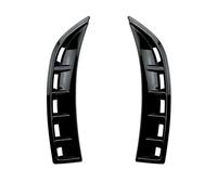 VFKJGNcgfb Car Front Wheel Air Vent Fenders Bumper Side Trim Cover Canard Compatible for Benz CLA Class C118 CLA180 CLA200 2020 2021 2022 2023 2024+(Glossy Black)