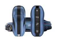 VFKJGNcgfb Car Key Case Shell Housing Compatible for Xiaomi SU7 Paint Same Key Cover Modified Decorative Green Accessories(Meteor Blue)