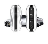 VFKJGNcgfb Car Key Case Shell Housing Compatible for Xiaomi SU7 Paint Same Key Cover Modified Decorative Green Accessories(Pearl White)