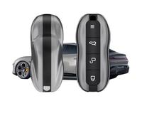 VFKJGNcgfb Car Key Case Shell Housing Compatible for Xiaomi SU7 Paint Same Key Cover Modified Decorative Green Accessories(Ya Grey)