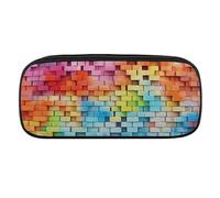 VFKLT Colorful Wall Pencil Case Portable Pencil Pouch Pen Bag Pencil Bag Makeup Bag Storage Bag Pencil Box Cosmetic Bag for Women Men Office