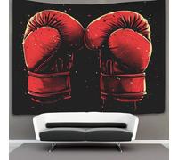 VFKLZCNYR 3D Boxing Glove Printed Wall Blanket Home Decoration Bedding Poster Wall Art Tapestry Wall Hanging Tapestry Soft Polyester for Bedroom Living Room, Dorm & Room Decor 180cmx230cm