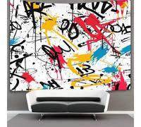 VFKLZCNYR 3D Graffiti Print Wall Blanket Home Decoration Bedding Poster Wall Art Tapestry Wall Hanging Tapestry Soft Polyester for Living Room Bedroom Dorm Decor 150cmx200cm