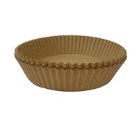 VFM - Air Fryer Liner Round Paper Non Stick, Disposable Paper Liner - for Accompanying When Cooking with Ovens and Pressure Cookers, Barbecue, Roasting Pack of 40 20cm
