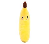 VFM - Banana Soft Toy Food Themed Cute Plush Cuddly Yummy Soft Fluffy Stuffed Toy Plush Toy Cute Stuffed Plushie, Gifts for Birthday, Valentine's Day Christmas - 16cm Yellow
