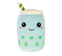 VFM - Boba Tea Soft Toy White Bubble Tea Plush Pillow, Cute Soft Stuffed Toy Plush Toy Cute Stuffed Plushie, Gifts for Birthday, Valentine's Day Christmas- 1 X Apple 30cm