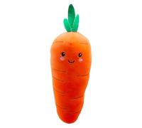 VFM - Carrot Soft Toy Food Themed Cute Plush Cuddly Yummy Soft Fluffy Stuffed Toy Plush Toy Cute Stuffed Plushie, Gifts for Birthday, Valentine's Day Christmas - 16cm Orange
