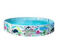 VFM - Children's Paddling Pool 5ft, Rigid - No Inflation, Dog Paddling, Small Kids, Summer Toys, Garden Children's 5ft W x 25cm D