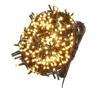 VFM - Christmas Lights 400 Led 12M Xmas Tree Lights - Fairy Lights - Festive Bright String Xmas Tree Wedding Fairy Lighting Indoor & Outdoor Mains Operated Multi Function Control Warm White