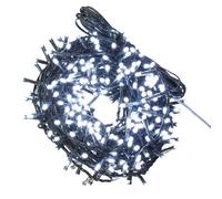 VFM - Christmas Lights 400 LED 12m Xmas Tree Lights - Fairy Lights - Festive Bright String Xmas Tree Wedding Fairy Lighting Indoor & Outdoor Mains Operated Multi Function Control Cool White