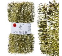 VFM - Christmas Tinsel Decorations for Christmas Tree (3 Assorted Colours)