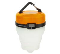 VFM - Collapsible Lantern with Flickering Light Effect, Silicone Battery Powered Collapsible Camping Lantern, Camping Lamps for Tents, Camping Lantern, Tent Accessories,