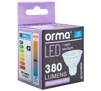 VFM - Cool White Spotlight Bulb 5W Led Gu10 380 Lumen Light - Orma