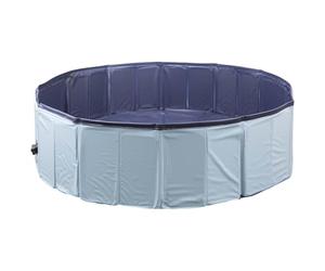 VFM/Crufts - Foldable Pet Bath Tub, Paddling Pool for Dogs (120cm X 30cm)