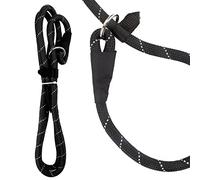 VFM/Crufts Reflective Slip Lead, 150cm, Black