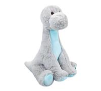 VFM - Diplodocus Soft Toy Animal 100% Recycled Materials-Eco Friendly Stuffed Toy Plush Toy Cute Stuffed Plushie, Gifts for Birthday, Valentine's Day Christmas - 23cm Grey