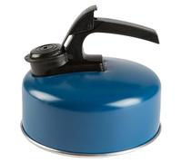 VFM e-Store - 1Ltr Kettle In Dark Blue Compact Water Heater Easy To Use- Camping, Travel Holiday Accessories for Summer - 16cm X 13. 5cm Blue X 1
