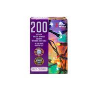 PMS VFM - 200 Led Battery Powered Outside Christmas Lights - 8 Function Multicoloured String Lights with 6 Hour Timer, Suitable for Indoor & Outdoor (3Xaa Required)