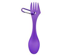 VFM e-Store - 3 in 1 Cutlery Tool - Good for Days Out - Red - 15cm X 3.7cm