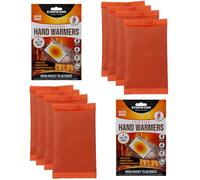 VFM e-Store - 8 Hand Warmers Air Activated- Ready To Use for Cold Days In Winter - Pack Of 4 X 2 Orange