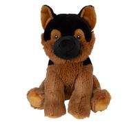 VFM e-Store - Alsatian Eco Soft Toy - Planet Pals Animals - Perfect for Plush Lovers, Gift Ideas for Children - Black - 20cm X 10cm