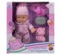 VFM e-Store - Baby Doll With Accessories Ideas, Great for Girls - 24cm X 23cm Pink X 1