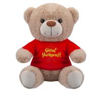 VFM e-Store Bear Soft Toy Cute Plushie Huggable Cuddly Stuffed Toy Gift 20cm in Red VFM e-Store Red