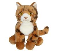 VFM e-Store - Bengal Cat Soft Toy - Premium Quality - Perfect for Plush Lovers, Gift Ideas for Children - Orange - 30cm X 12cm