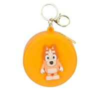 VFM e-Store - Bingo Bluey Coin Purse Children's Video Game Accessories Birthdays, Gifts, Boys and Girls - 12. 5cm X 6. 5cm Orange