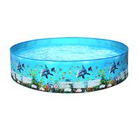 VFM e-Store Blue Jumbo Family Pool, Large Paddling Pool VFM e-Store Blue