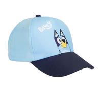 VFM e-Store - Bluey Baseball Cap Adjustable Children's Video Game Accessories Birthdays, Gifts, Boys and Girls - 24cm X 17cm Blue