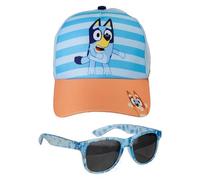 VFM e-Store - Bluey Baseball Cap Sunglasses Children's Video Game Accessories Birthdays, Gifts, Boys and Girls - 24cm X 17cm Blue