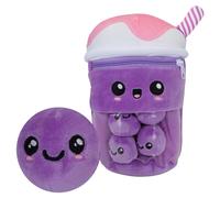 VFM e-Store Boba Tea Soft Toy Cute Plushie Huggable Cuddly Stuffed Toy Gift 25cm in Lilac VFM e-Store Lilac