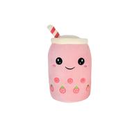 VFM e-Store Boba Tea Soft Toy Flavoured Bubble Plush Pillow, Cute in Pink VFM e-Store Pink